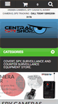 Mobile Screenshot of centralspyshop.com